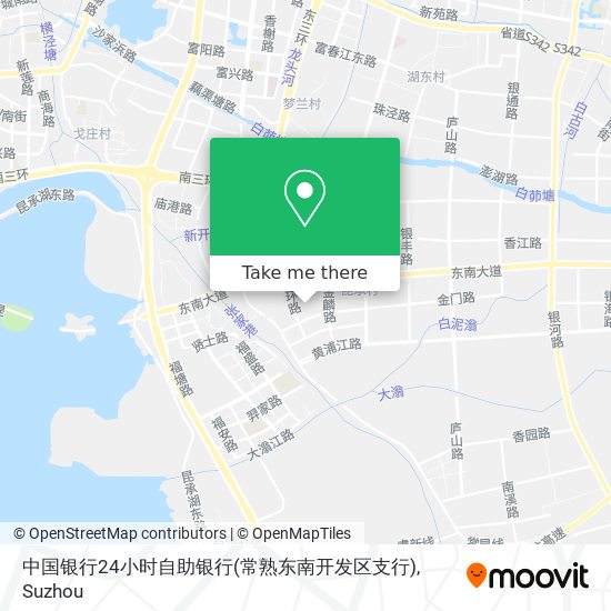 中国银行24小时自助银行(常熟东南开发区支行) map