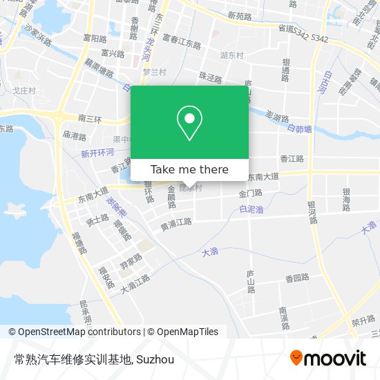 常熟汽车维修实训基地 map