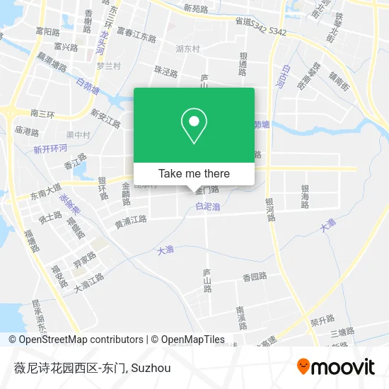 薇尼诗花园西区-东门 map