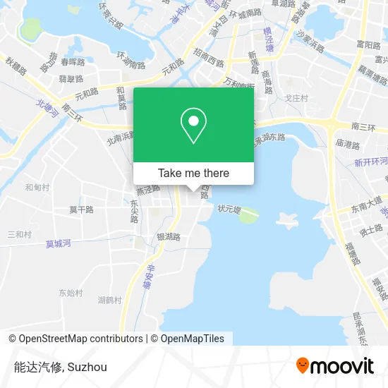 能达汽修 map