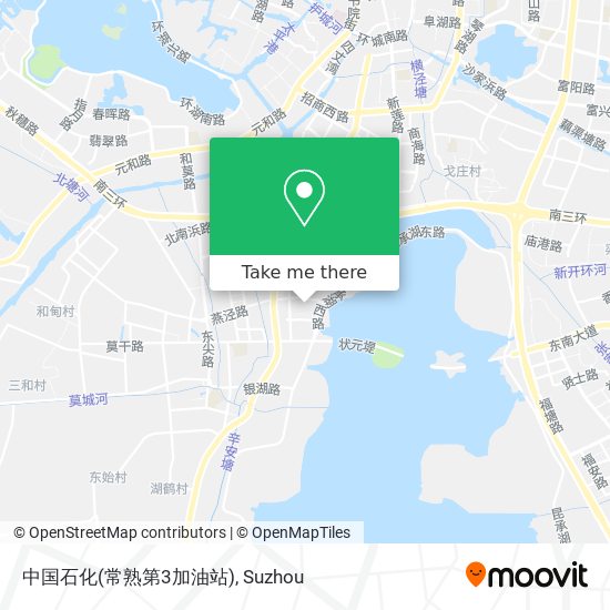 中国石化(常熟第3加油站) map