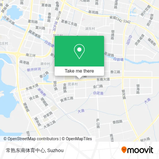 常熟东南体育中心 map