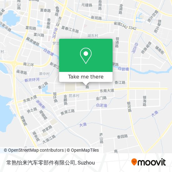 常熟怡来汽车零部件有限公司 map