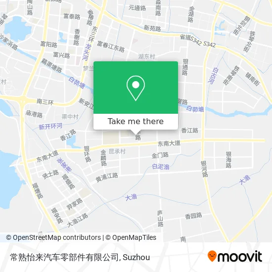 常熟怡来汽车零部件有限公司 map