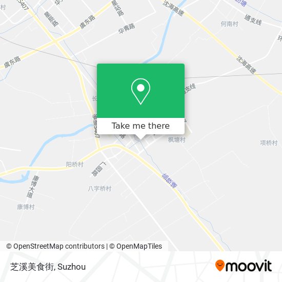 芝溪美食街 map