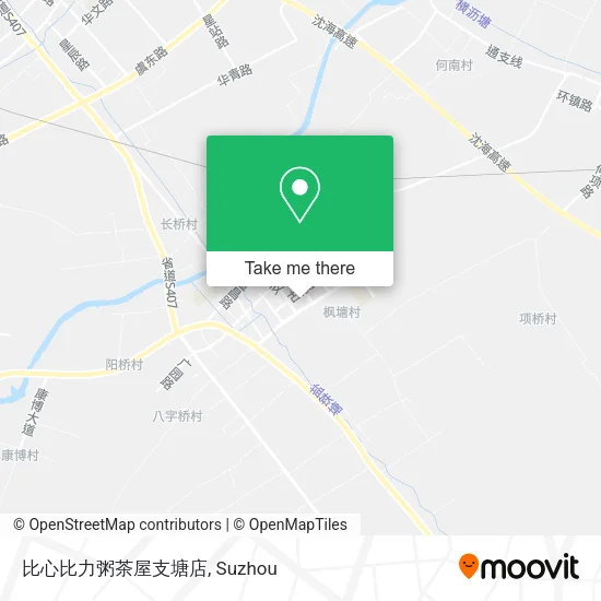 比心比力粥茶屋支塘店 map