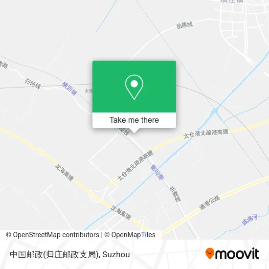 中国邮政(归庄邮政支局) map