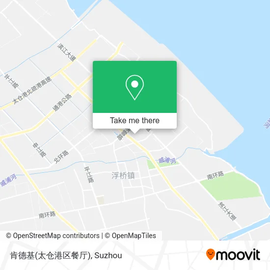 肯德基(太仓港区餐厅) map