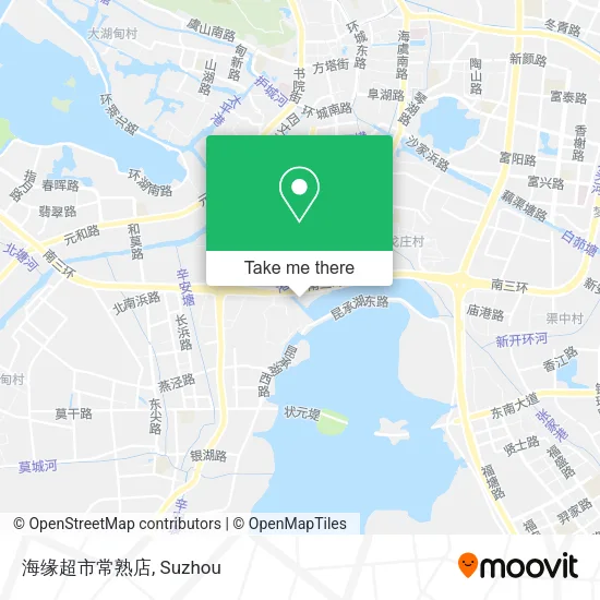 海缘超市常熟店 map