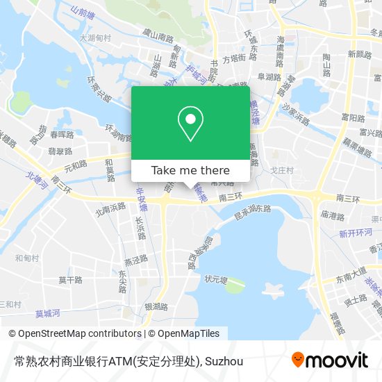 常熟农村商业银行ATM(安定分理处) map