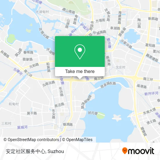 安定社区服务中心 map
