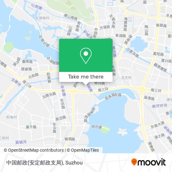 中国邮政(安定邮政支局) map