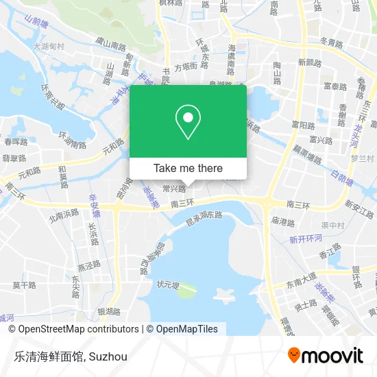 乐清海鲜面馆 map