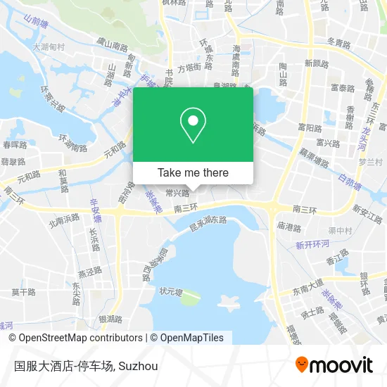 国服大酒店-停车场 map
