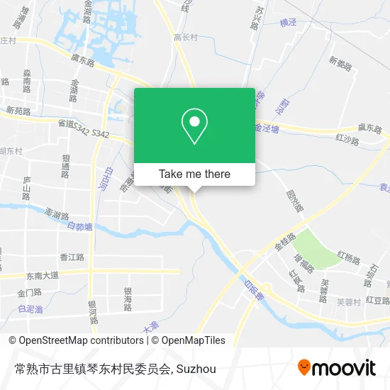 常熟市古里镇琴东村民委员会 map