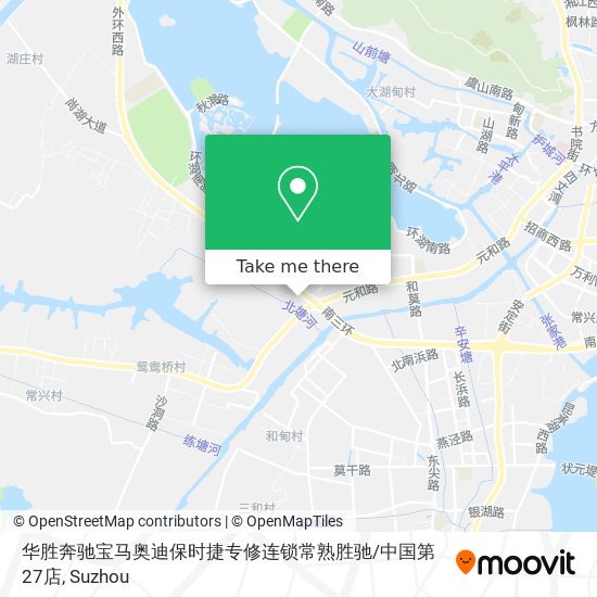 华胜奔驰宝马奥迪保时捷专修连锁常熟胜驰/中国第27店 map