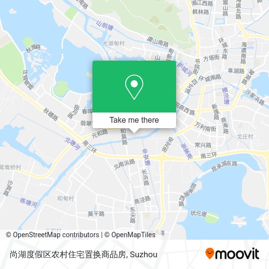 尚湖度假区农村住宅置换商品房 map