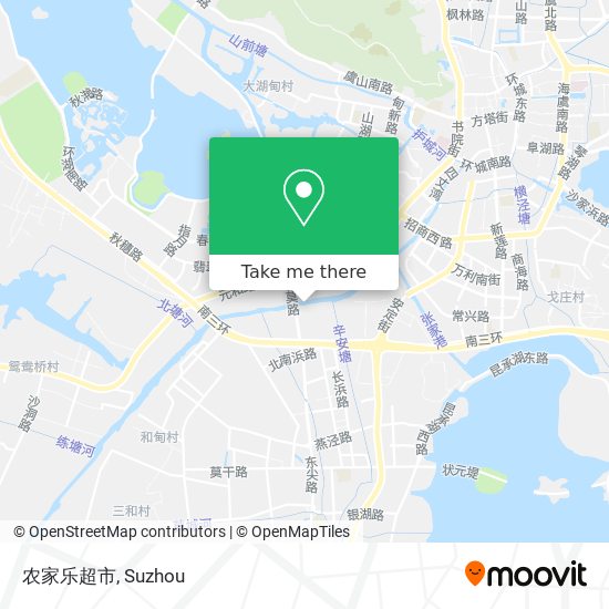 农家乐超市 map