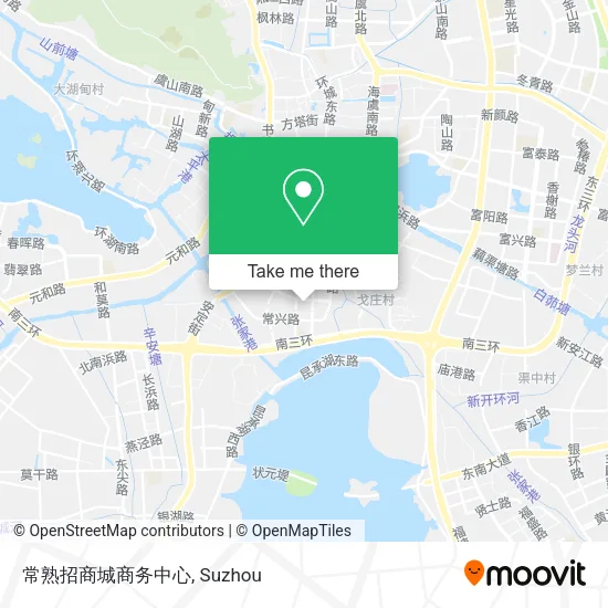 常熟招商城商务中心 map
