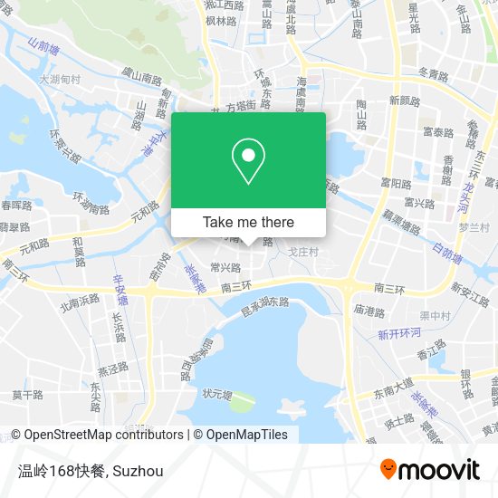 温岭168快餐 map