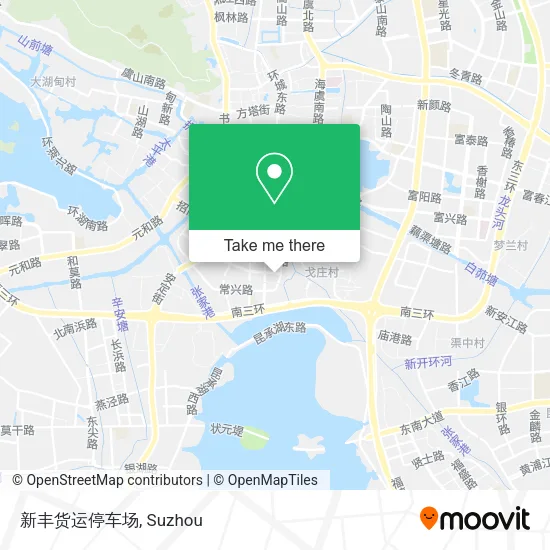 新丰货运停车场 map