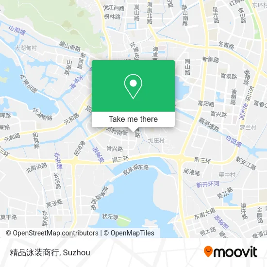 精品泳装商行 map