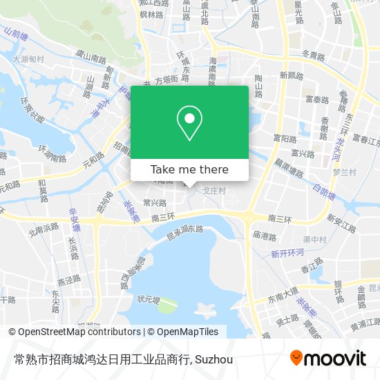 常熟市招商城鸿达日用工业品商行 map