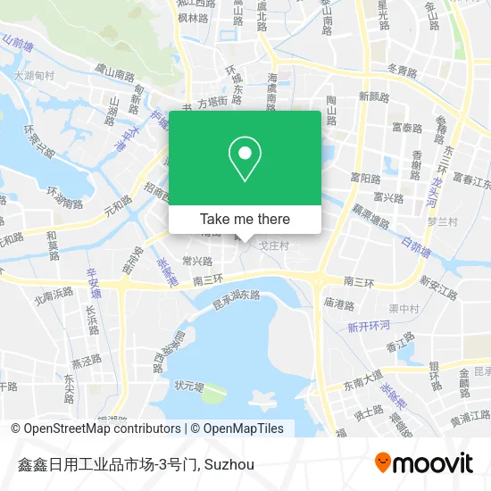 鑫鑫日用工业品市场-3号门 map