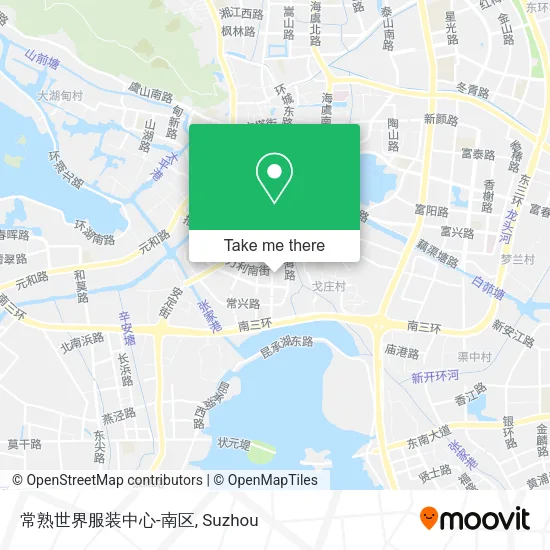 常熟世界服装中心-南区 map