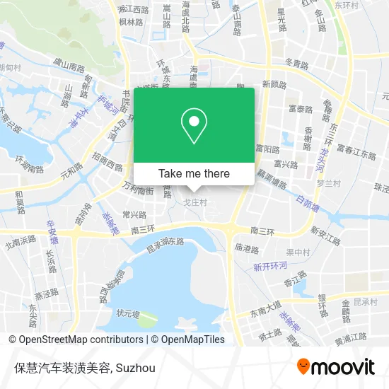 保慧汽车装潢美容 map