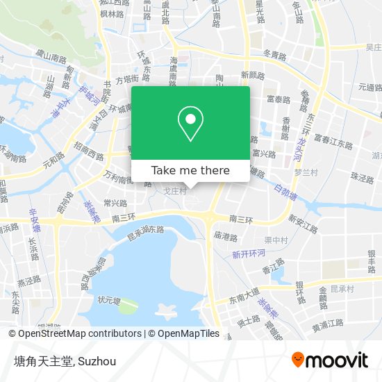 塘角天主堂 map