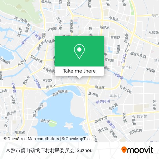 常熟市虞山镇戈庄村村民委员会 map
