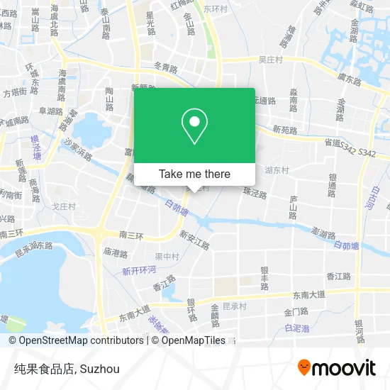 纯果食品店 map