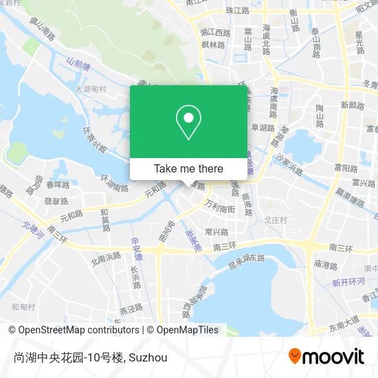 尚湖中央花园-10号楼 map