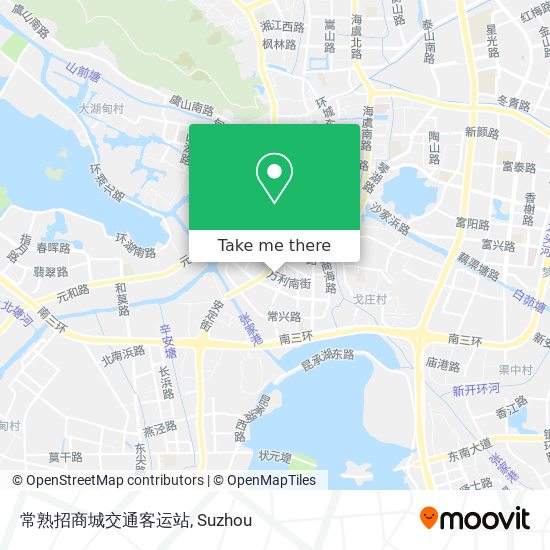 常熟招商城交通客运站 map