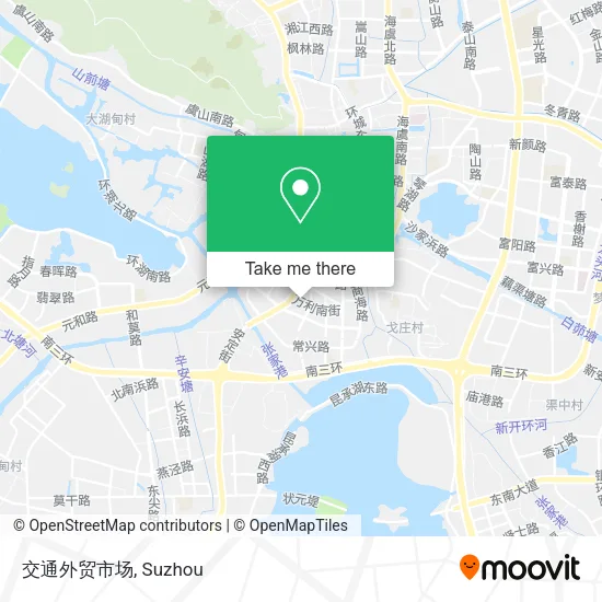 交通外贸市场 map