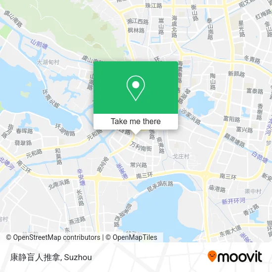 康静盲人推拿 map