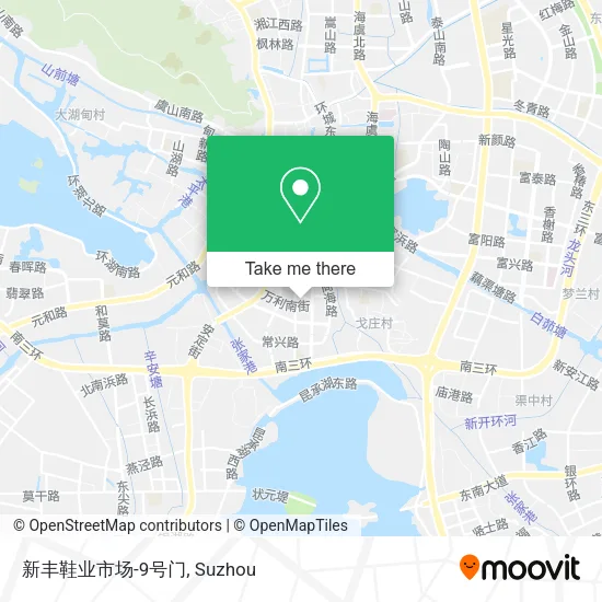新丰鞋业市场-9号门 map