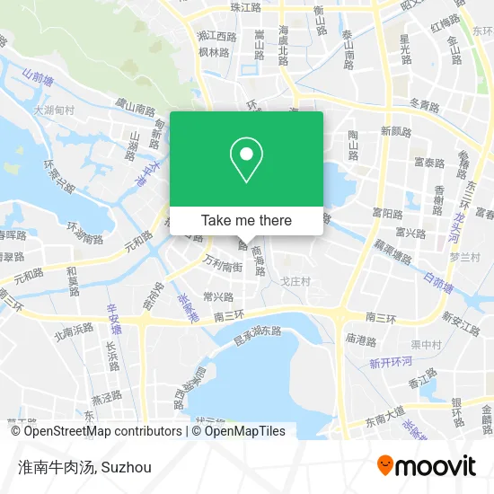淮南牛肉汤 map