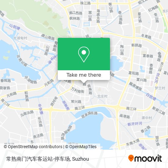 常熟南门汽车客运站-停车场 map