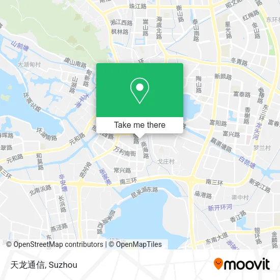 天龙通信 map