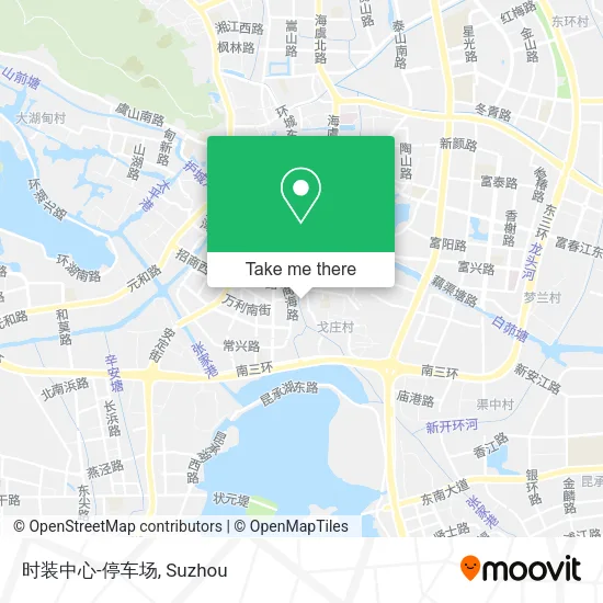 时装中心-停车场 map