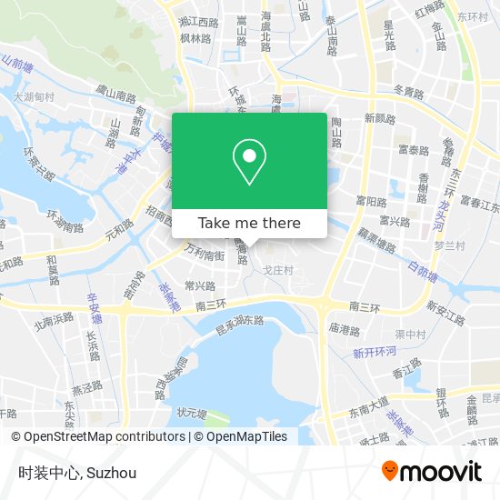 时装中心 map