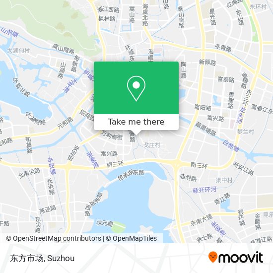 东方市场 map