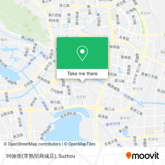 99旅馆(常熟招商城店) map