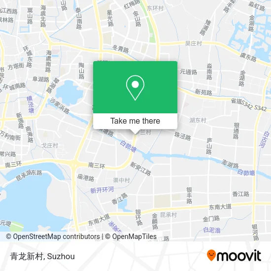 青龙新村 map