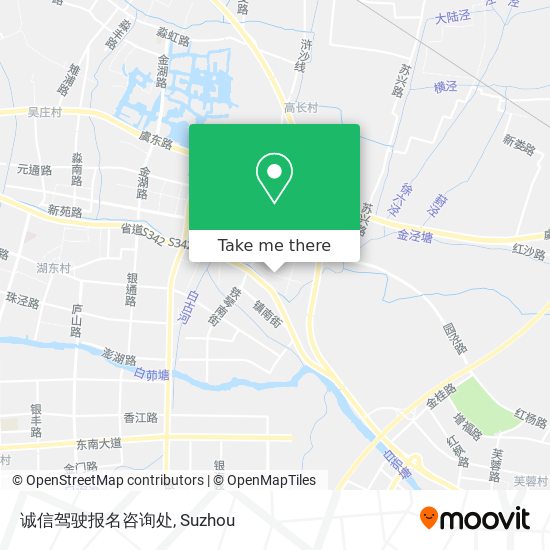 诚信驾驶报名咨询处 map