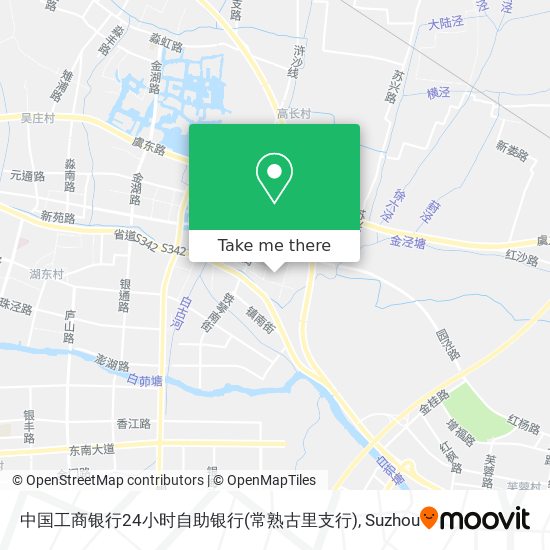 中国工商银行24小时自助银行(常熟古里支行) map