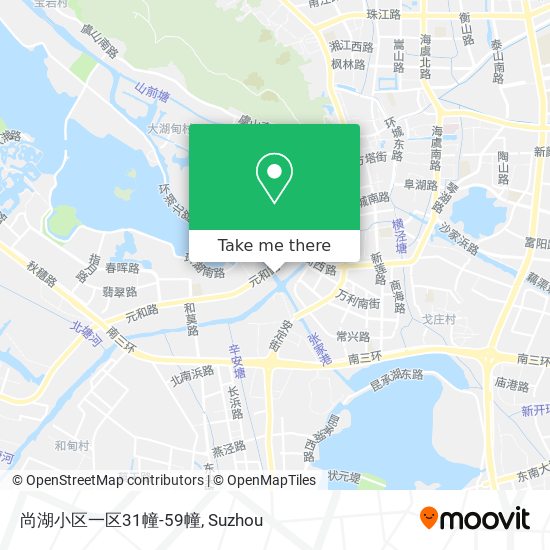 尚湖小区一区31幢-59幢 map