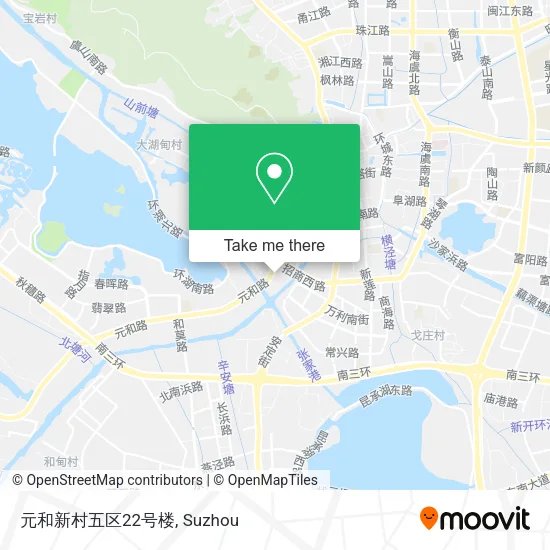 元和新村五区22号楼 map